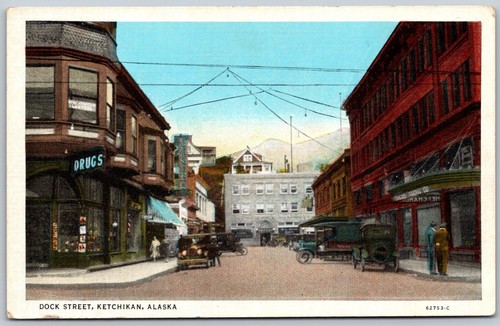 Postcard ketchikan alaska - ak,