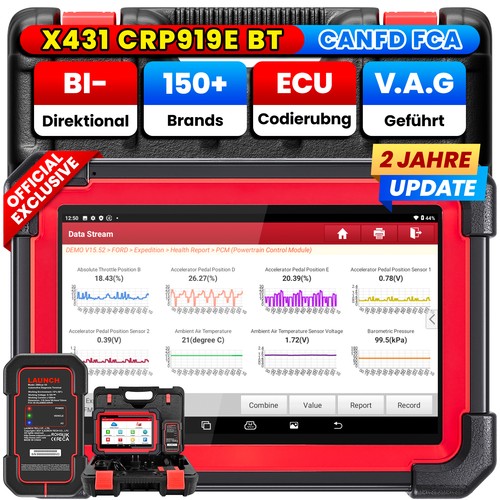 Launch x431 crp919e obd2 - bt,