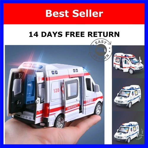 Makeda diecast ambulanza - makeda, 1:32