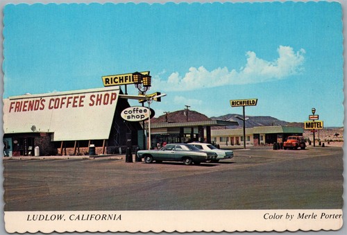 Postcard ludlow california - postcard,