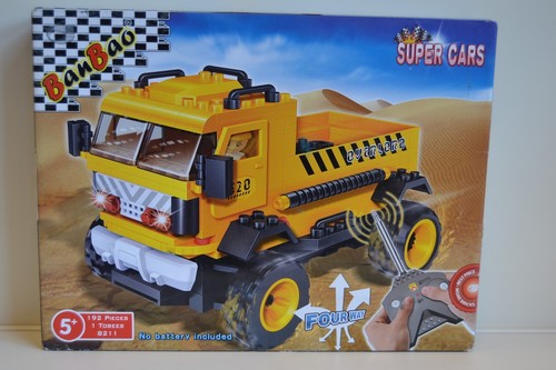 Banbao super cars yellow truck - super,