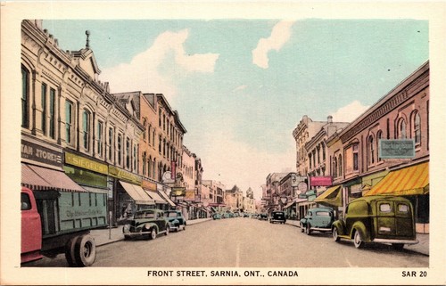 Postcard sarnia front - postcard,